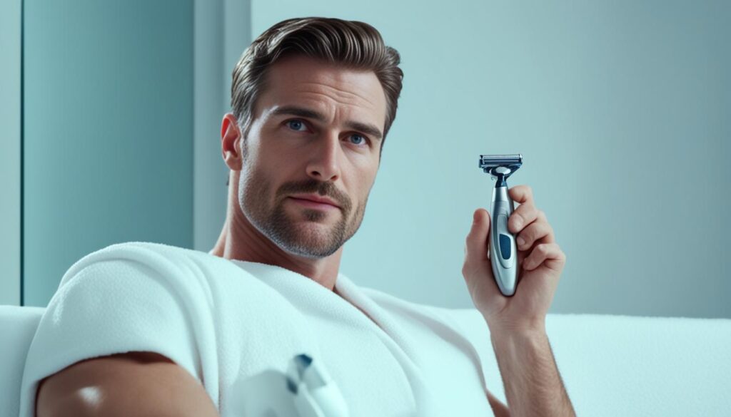 depilación íntima masculina
